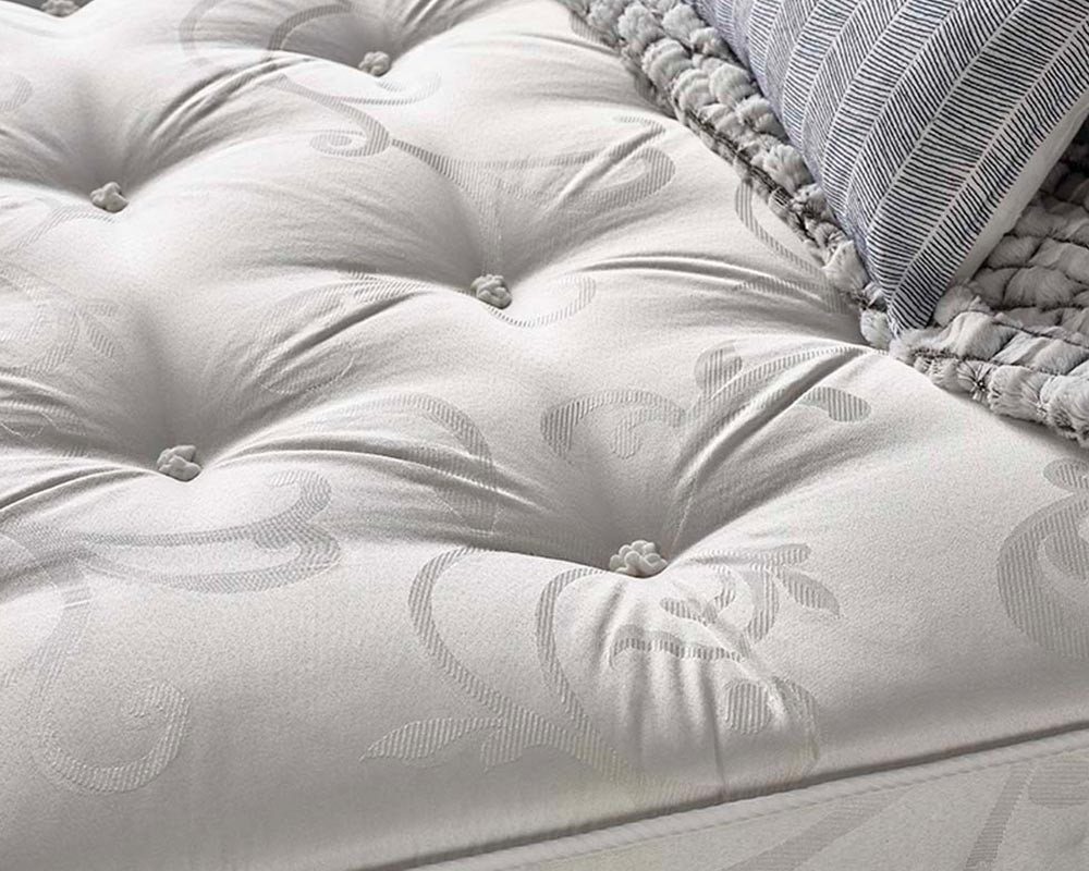 Catherine Lansfield Natural Wool 2000 Pocket Mattress close