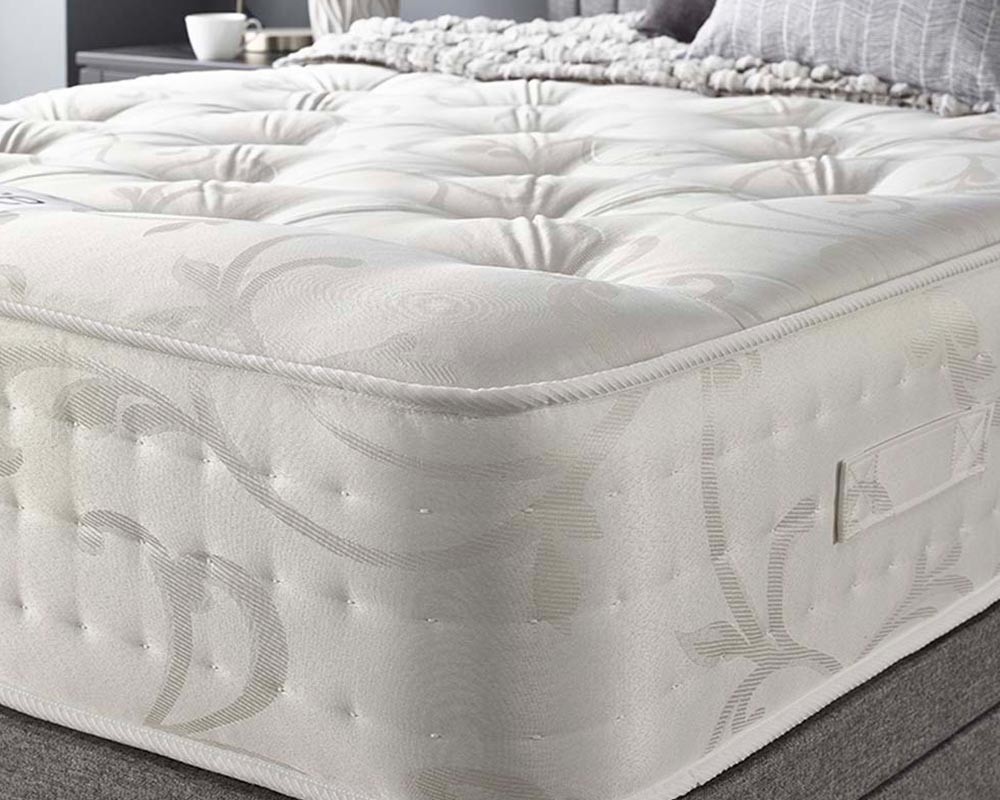 Catherine Lansfield Natural Wool 2000 Pocket Mattress roomset