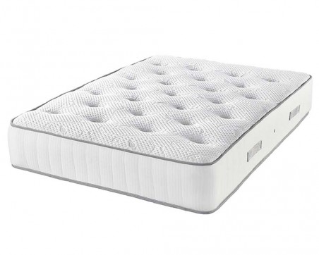 Catherine Lansfield Natural Cashmere 1000 Pocket Mattress white background