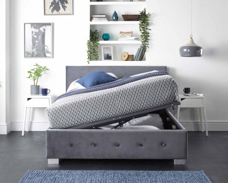 Side Opening Storage Ottoman Bed | Free Delivery | Aspire Store