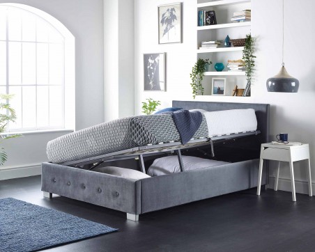 Side Opening Storage Ottoman Bed | Free Delivery | Aspire Store