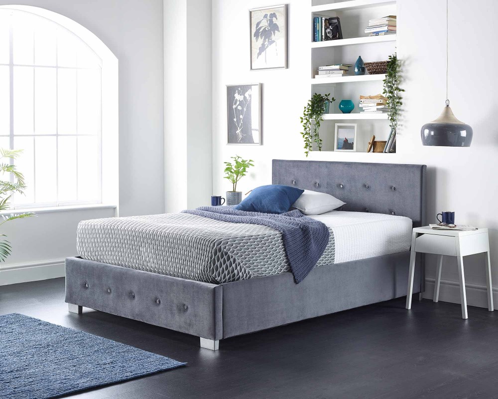 Side Opening Storage Ottoman Bed | Free Delivery | Aspire Store