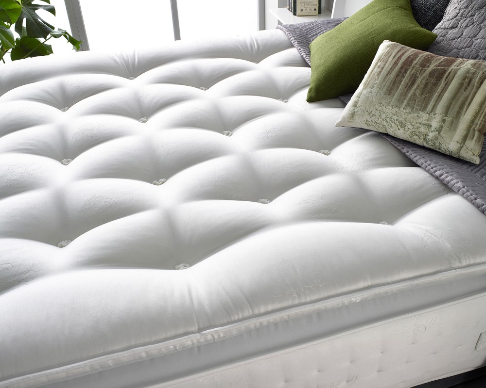 Cashmere 1000 Pocket Pillowtop Mattress side shot