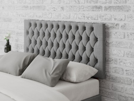 Monroe Headboard 60cm| Chesterfield Upholstered | Aspire Store