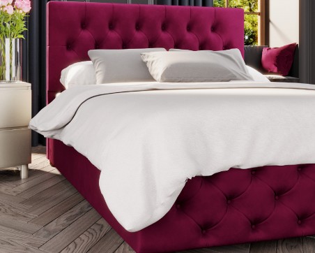 Laurence Llewelyn-Bowen Luna Velvet Ottoman Bed - Aspire