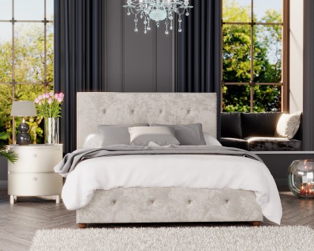 Laurence Llewelyn-Bowen Hesper Velvet Ottoman Bed - Aspire