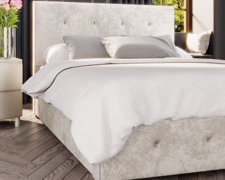 Laurence Llewelyn-Bowen Hesper Velvet Ottoman Bed - Aspire