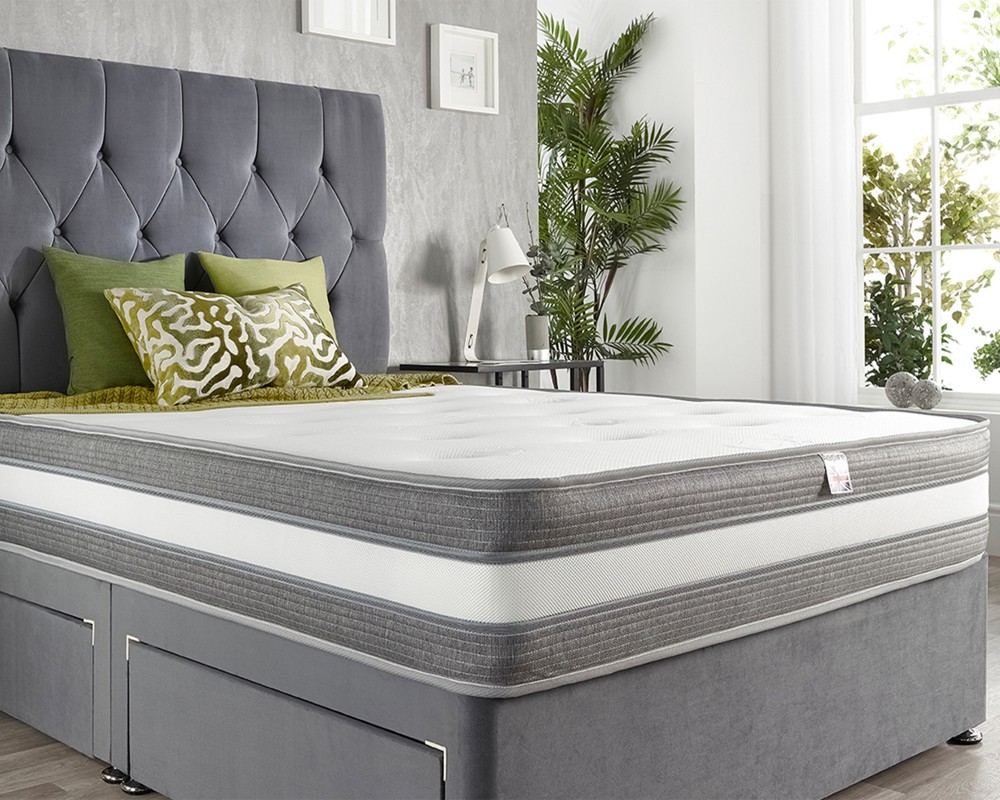 Aspire 10" Cashmere 1000 Pocket Tufted Mattress  | Aspire