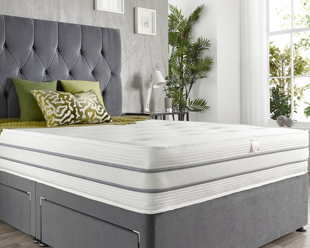 Aspire 10" Cool 1000 Pocket Tufted Mattress  | Aspire store