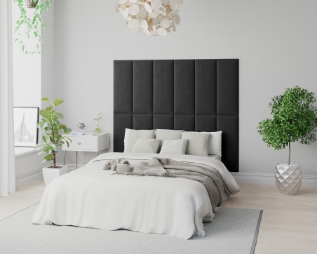 Aspire EasyMount Wall Mounted Upholstered Panels - Modular DIY Headboard