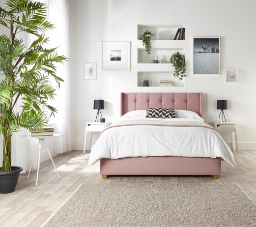 Catherine Lansfield Utopia Wing Ottoman Bed