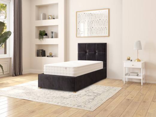 Caine Fabric Ottoman Bed – Aspire store