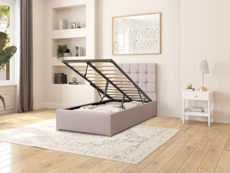 Sinatra Fabric Ottoman Bed – Aspire Store