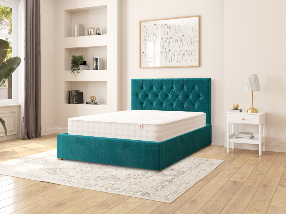 Olivier Fabric Ottoman Bed | UK Handmade | Aspire Store