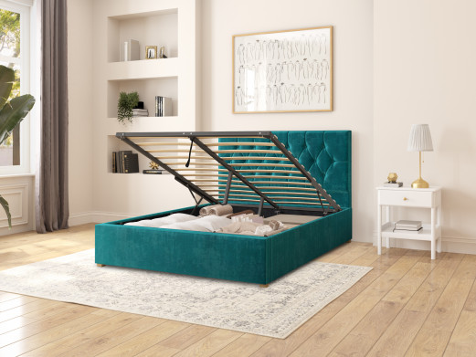Olivier Fabric Ottoman Bed | UK Handmade | Aspire Store 2