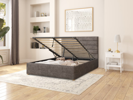 Kelly Upholstered Ottoman Storage Bed | Aspire Store