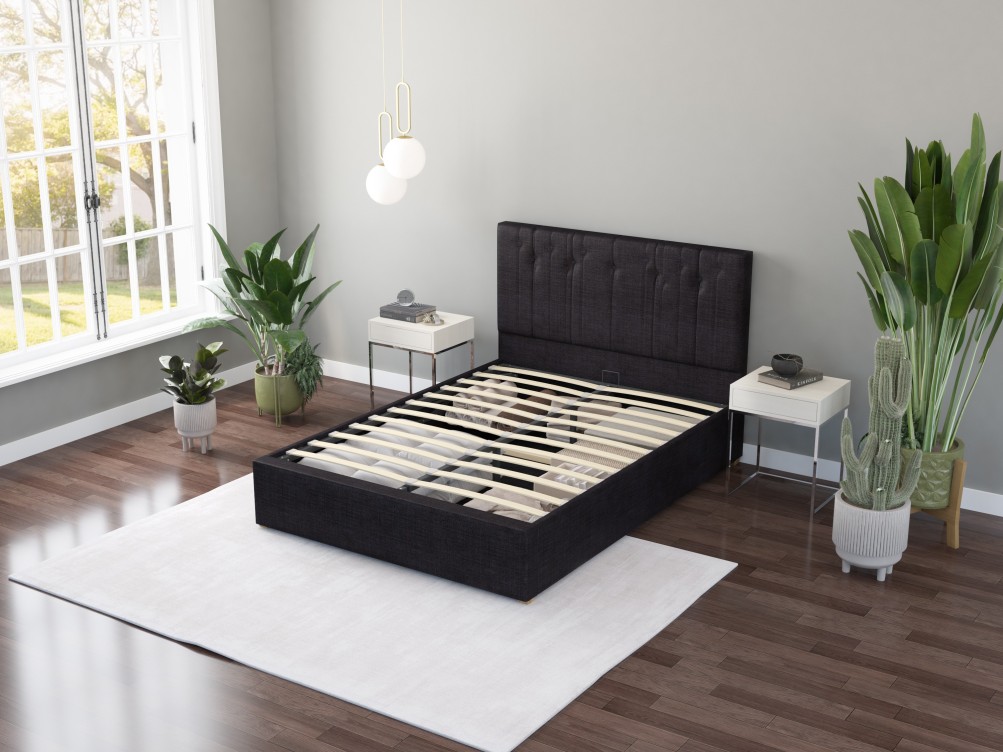 Hepburn Fabric Ottoman Bed – Aspire store