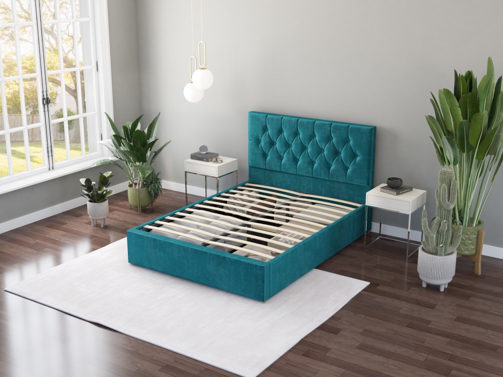 Olivier Fabric Ottoman Bed | UK Handmade | Aspire Store