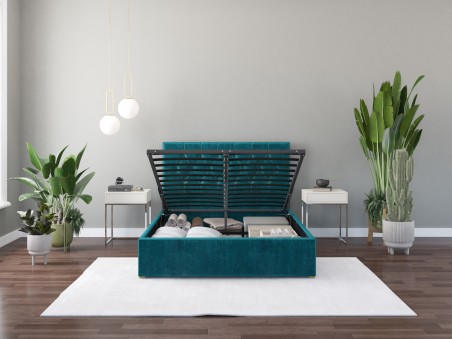 Olivier Fabric Ottoman Bed | UK Handmade | Aspire Store