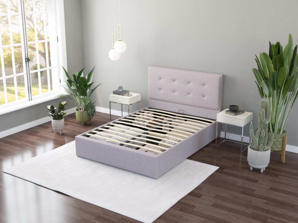 Presley Fabric Ottoman Bed – Aspire store