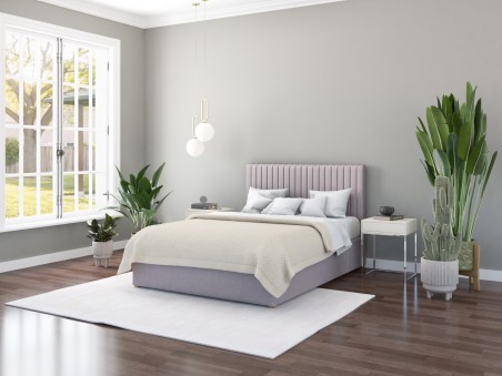 Grant Upholstered Ottoman Bed | UK Handcrafted | Aspire Store