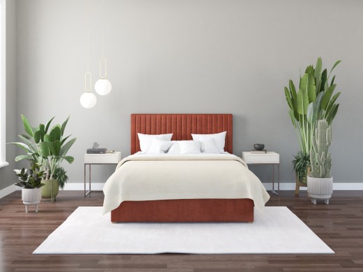Grant Upholstered Ottoman Bed | UK Handcrafted | Aspire Store