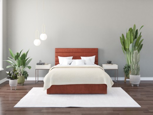 Kelly Upholstered Ottoman Storage Bed | Aspire Store