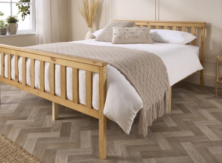 Pacific Solid Wood Bed Frame | Single to Super King | Aspire